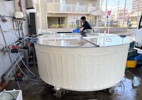 FRP円形水槽